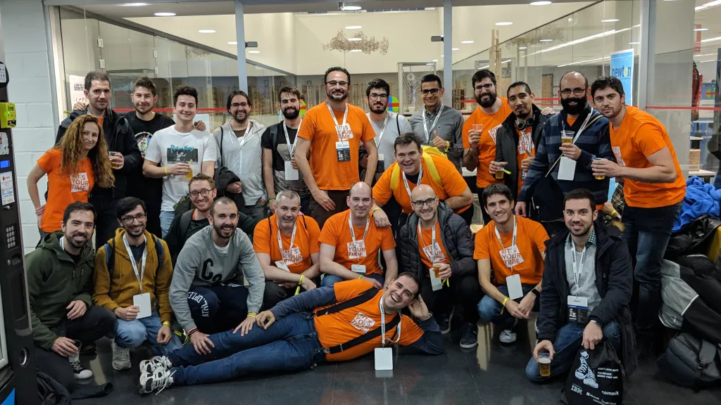 developers de Kairós en Codemotion 2018